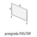 Przegroda P 45/70 cm