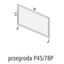 Przegroda P 45/78 cm