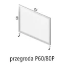 Przegroda P 60/80 cm