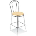 Krzesło barowe Tulipan wood HOKER