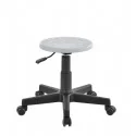 Taboret Laboratoryjny niski Popiel